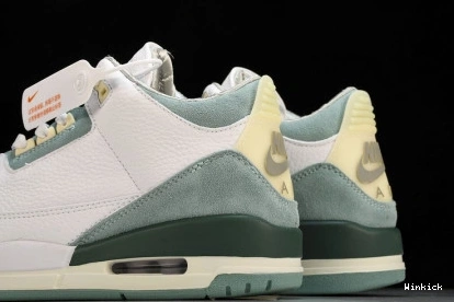 “ DT8532-130 Air GREEN WHITE 3 Jordan 1123